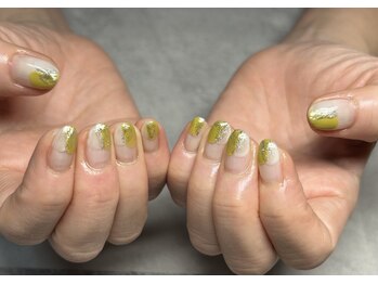 ジュリネイル(JULIE NAIL)/ぬりかけニュアンスネイル