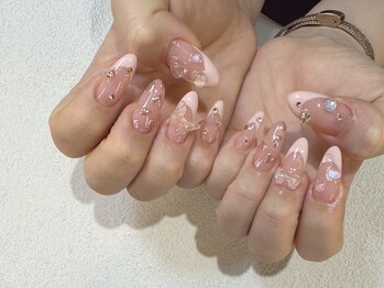 オーク 戸塚(OAK)/ピンクフレンチ×ストーン