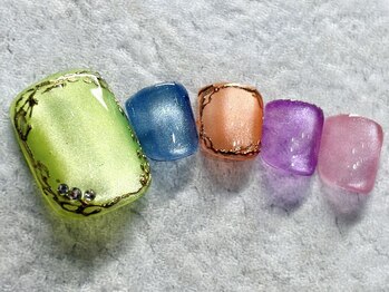 チェリーズネイル(Cherrys Nail)/カラフル マグネットネイル