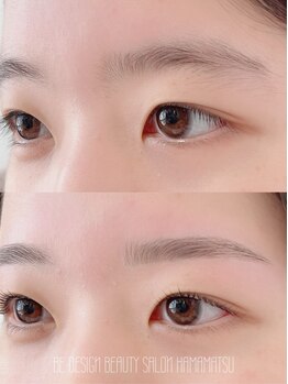 ビーデザイン ビューティーサロン 浜松(BE DESIGN BEAUTY SALON)の写真/第一印象は「眉」で決まる！理想の美眉で垢抜け顔へ♪黄金比デザインで小顔＆美人見え★朝のメイク時間短縮