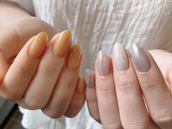 ネイルズ ララ(nails Lala)/ふんわりカラー。