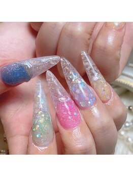 シュシュ ルージュ(chouchouRouge)/クラッシュネイル