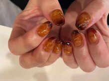 アイネイルズ 梅田店(I nails)/グラデぷっくりべっ甲¥9700