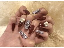 ネイルサロンラポール (Nailsalon Rapport)/ツイードネイル