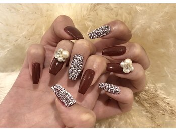 ツイードネイル