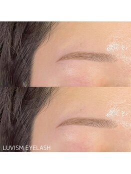 ラヴィズム アイラッシュ アンド ネイル (LUVISM)/アイブロウWAX★ 担当:時田