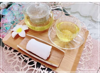 トゥインクル 麻布(twinkle)/施術前後ハーブティー♪小顔矯正