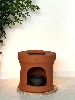 ピンナ(PINNA)の写真/【天然黄土×ゲルマニウムの力で】芯まで温まる濃厚スチームで巡りと代謝アップ◎ペアでのご予約OK♪