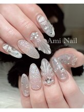 アミネイル 中野(Ami Nail)/ワンホンガーリーネイル
