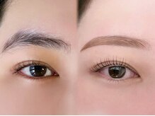 オーダーメイドまつげパーマ×アイブロウスタイリング　maya