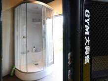 GYM DKFの雰囲気（シャワー室完備）