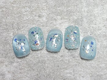 コキーユ(Coquille)/サイダーマグネットネイル