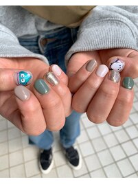 キャラクターネイル！