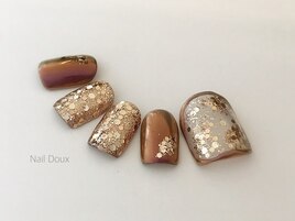 ブロンズミラーフットネイル