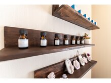 ウェルヴィー(Wellvie)/受付前のアロマ＆アロマストーン