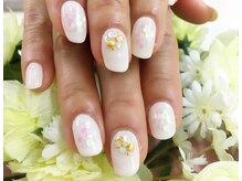 プルミエ ネイル(Premier Nail)/ホロでキラキラ☆ホワイト