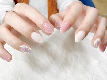 08ネイル(08 nail&school)/氷ネイル♪