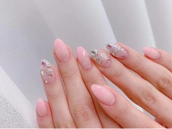 シーシーネイル 新宿店(CeCe Nail)の写真/《定額シンプルコース¥5980》季節ごとに追加のデザイン20種類以上・カラー変更OK★パラジェル/フィルイン◎