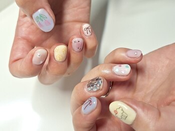 イビズ 新宿店(eviz)/落書きネイル