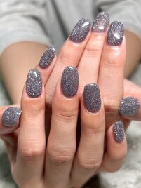 チークネイル/リボンネイル