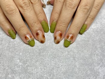 レアレアネイル(Lealeanail)/【パラジェル】ニュアンスネイル