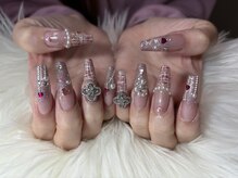 派手好きな方必見☆長さ出しのデザインコースもございます