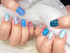 ☆うねうね個性派ネイル☆