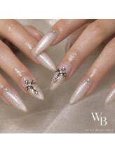 ネイルズ ウィスブランカ(Nails wisBlanca)/マグネットワンカラー×シンプル