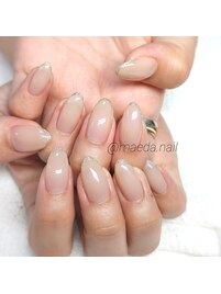 _____ワンカラーネイル