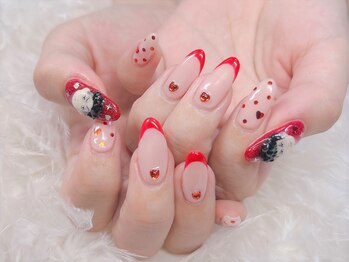 シナモンネイル(cinnamonnail)/ガーリーネイル