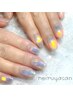 【ジェル】☆うるうるネイル☆￥8800