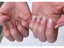 ユーネイル(you._nail)/アシンメトリーネイル