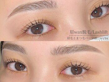 アチャ(accha)/眉毛Wax脱毛×まつげパーマ