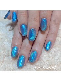 偏光ターコイズブルーマグネット