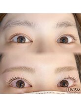 ラヴィズム アイラッシュ アンド ネイル (LUVISM)/パーマ×アイブロウ★ 担当:MAYA