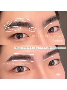 セリ 表参道 明治神宮前(ceri)/ナチュラルなアーチ眉