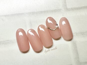 ライト ネイルズ ニシノミヤ(light nails NISHINOMIYA)/ワンポイントアート☆