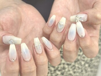 エレガンシア(Elegancia)の写真/ニュアンス~アートまで好きなデザインを【フルオーダー《アートやり放題|持ち込み◎オフ込み)》¥8500】