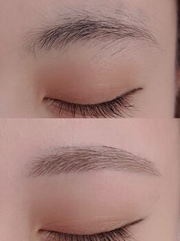 アイブロウメニューがあるサロン