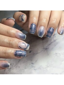 アイ アンド ネイル(Eye＆Nail Day)/お客様持ち込みネイル☆