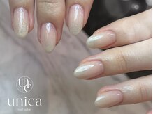 ユニカ(unica)/ミルクホワイトグラデ♪