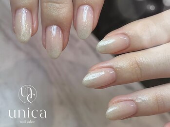 ユニカ(unica)/ミルクホワイトグラデ♪