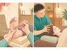 足ツボ施術(50分)＋ベッドでドライヘッドスパ(30分)コース計80分￥7000→￥6500