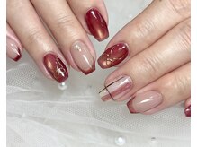 アプリコットネイル(apricot nail)