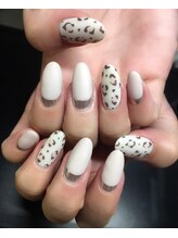 ネイルサロン アイル(nail salon i’ll)/ミラー&レオパード☆