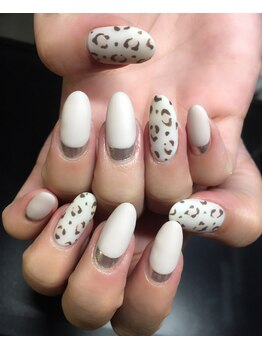 ネイルサロン アイル(nail salon i’ll)/ミラー&レオパード☆