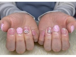 ツイードネイル☆韓国