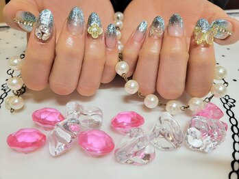 ラメグラデーション