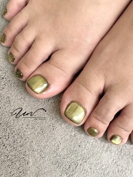 アンドットネイルズ(UN.nails)/フットマグネットワンカラー