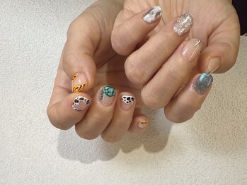 オーク 戸塚(OAK)/アシメ アニマル×ミラー